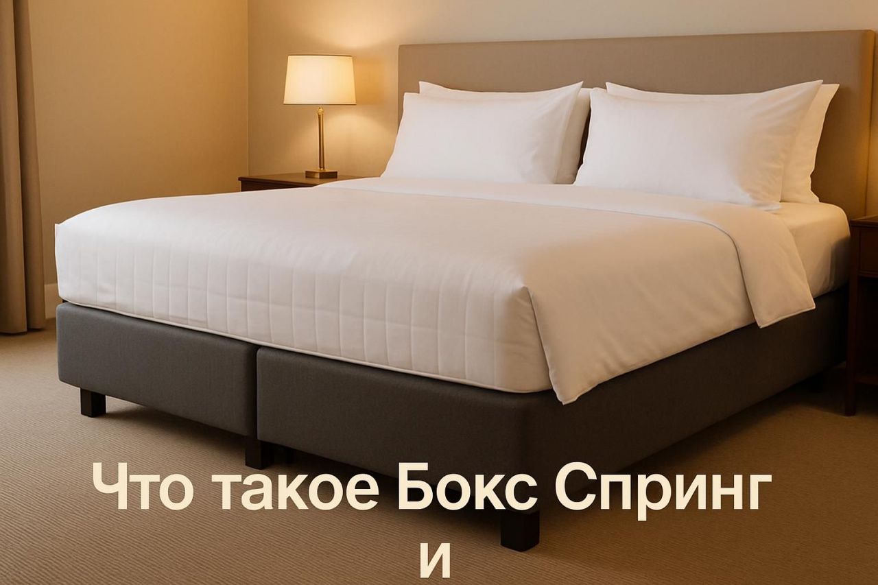 Что такое Бокс Спринг и чем он отличается от обычной кровати: пояснения для отелей и гостиниц