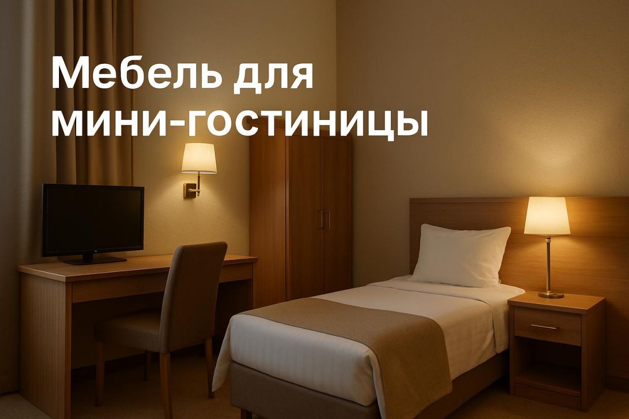 Мебель для мини-гостиницы: как уместить всё необходимое и не потерять в функциональности