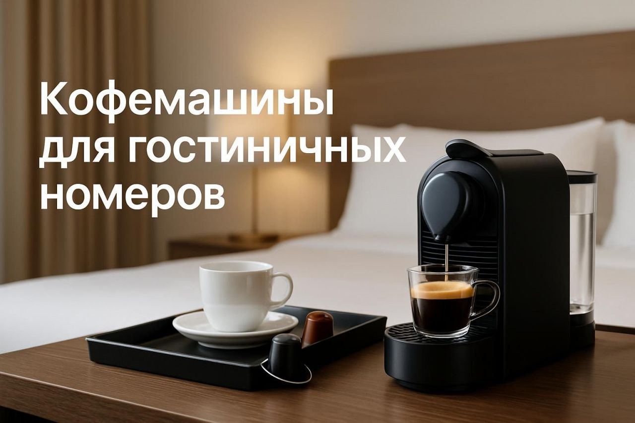 Кофемашины для гостиничных номеров: капсулы, обслуживание, бюджет и проектные нюансы