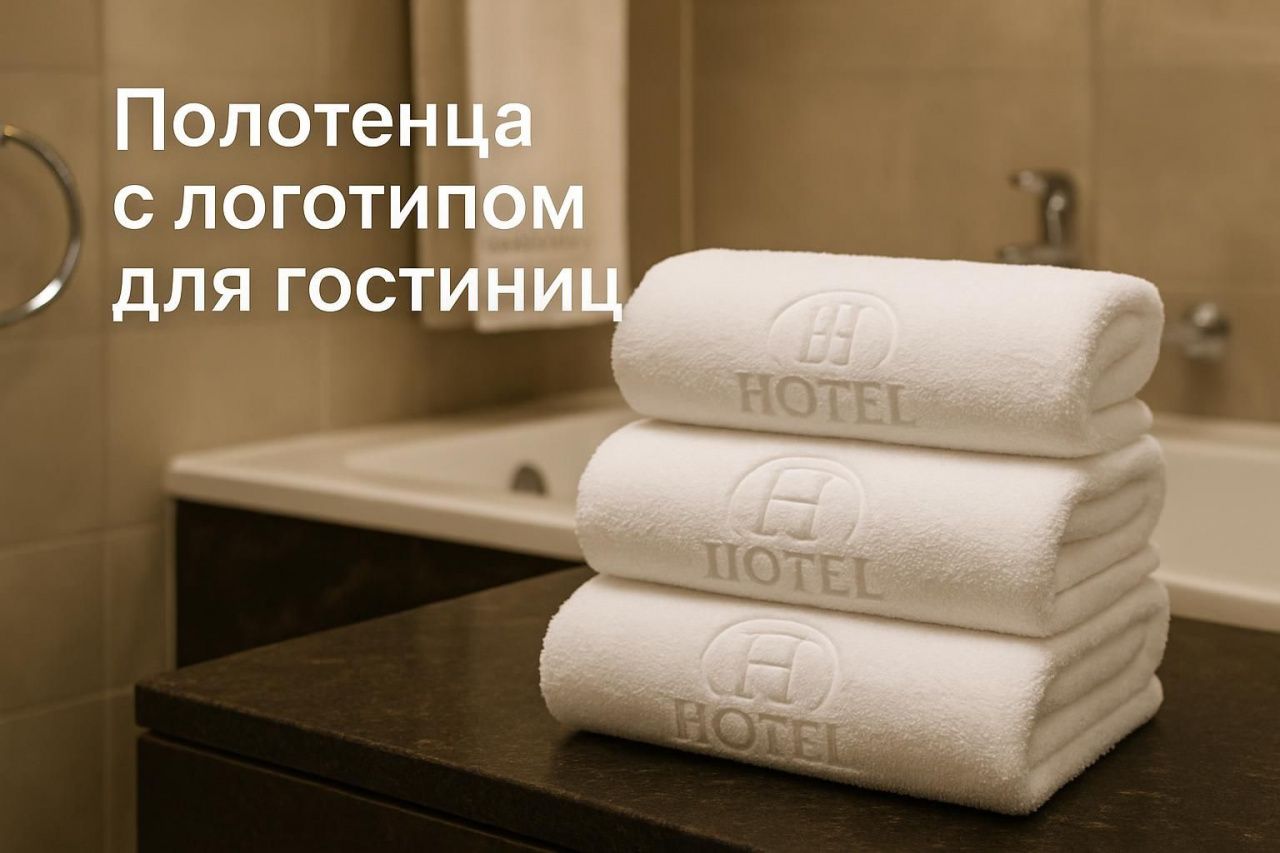 Полотенца с логотипом для гостиниц: вышивка, дизайн и заказы под проект