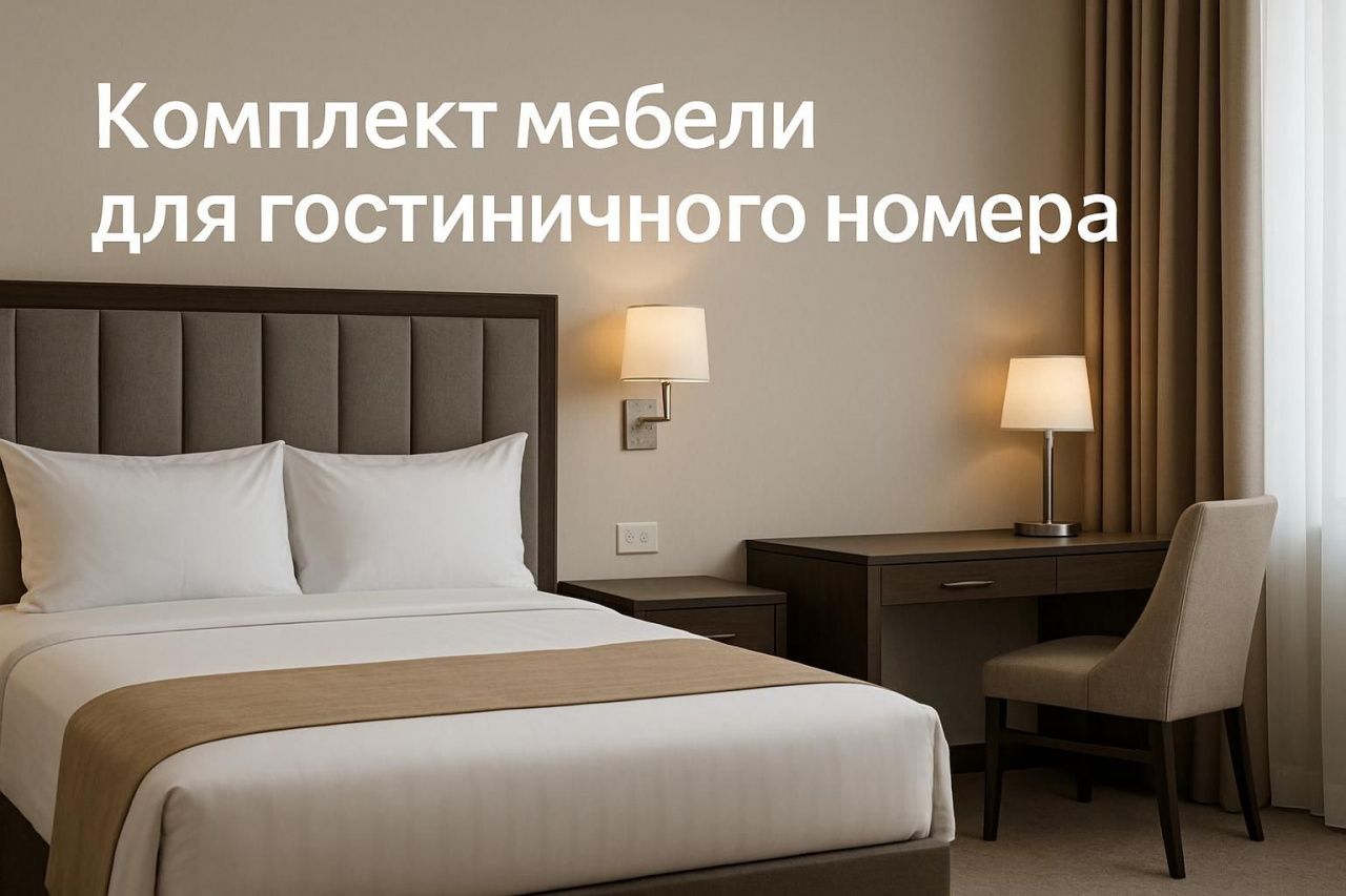 Комплект мебели для гостиничного номера: требования и примеры комплектации для эконом, стандарт и люкс