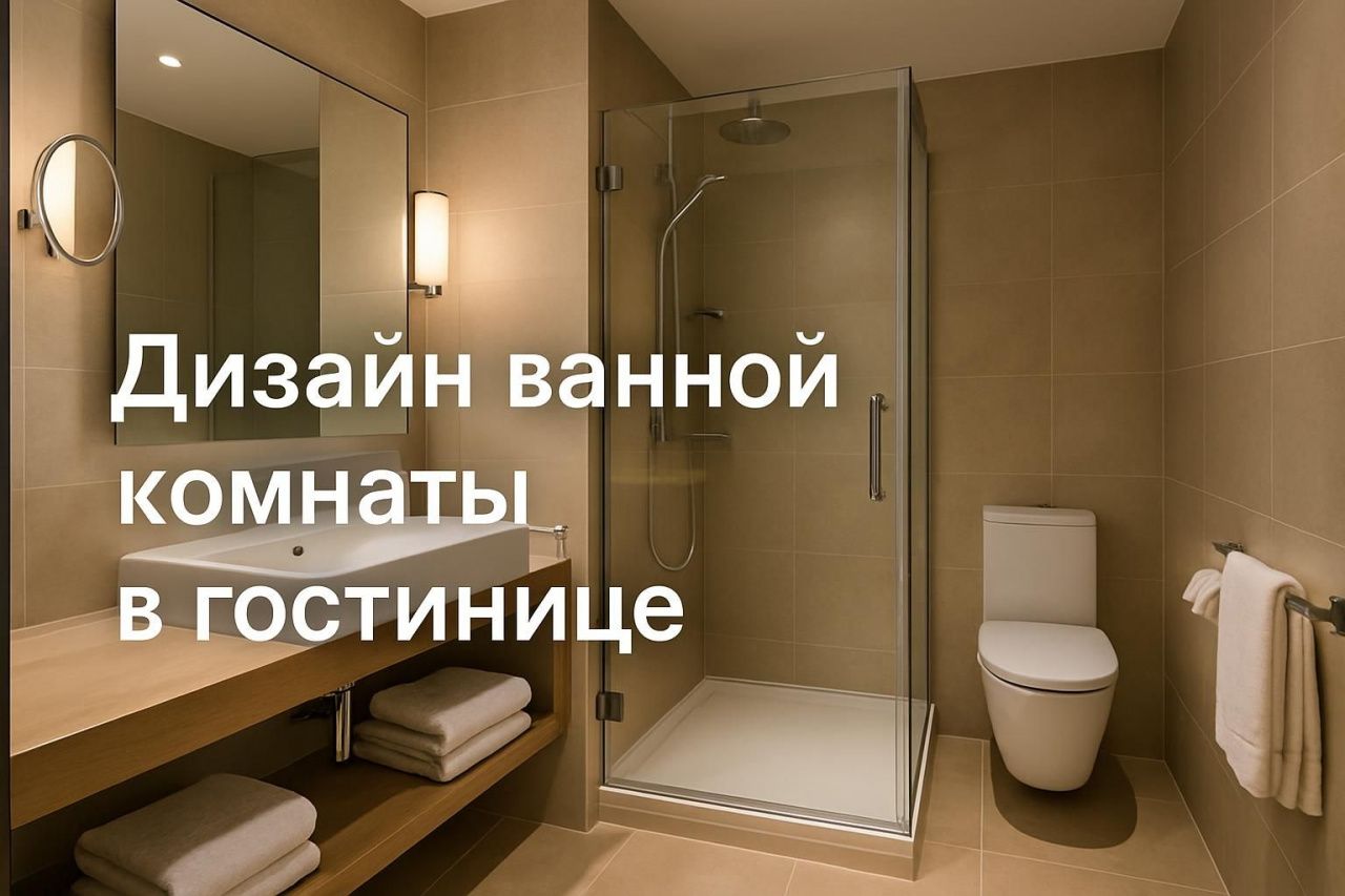Дизайн ванной комнаты в гостинице: планировка, освещение и организация хранения