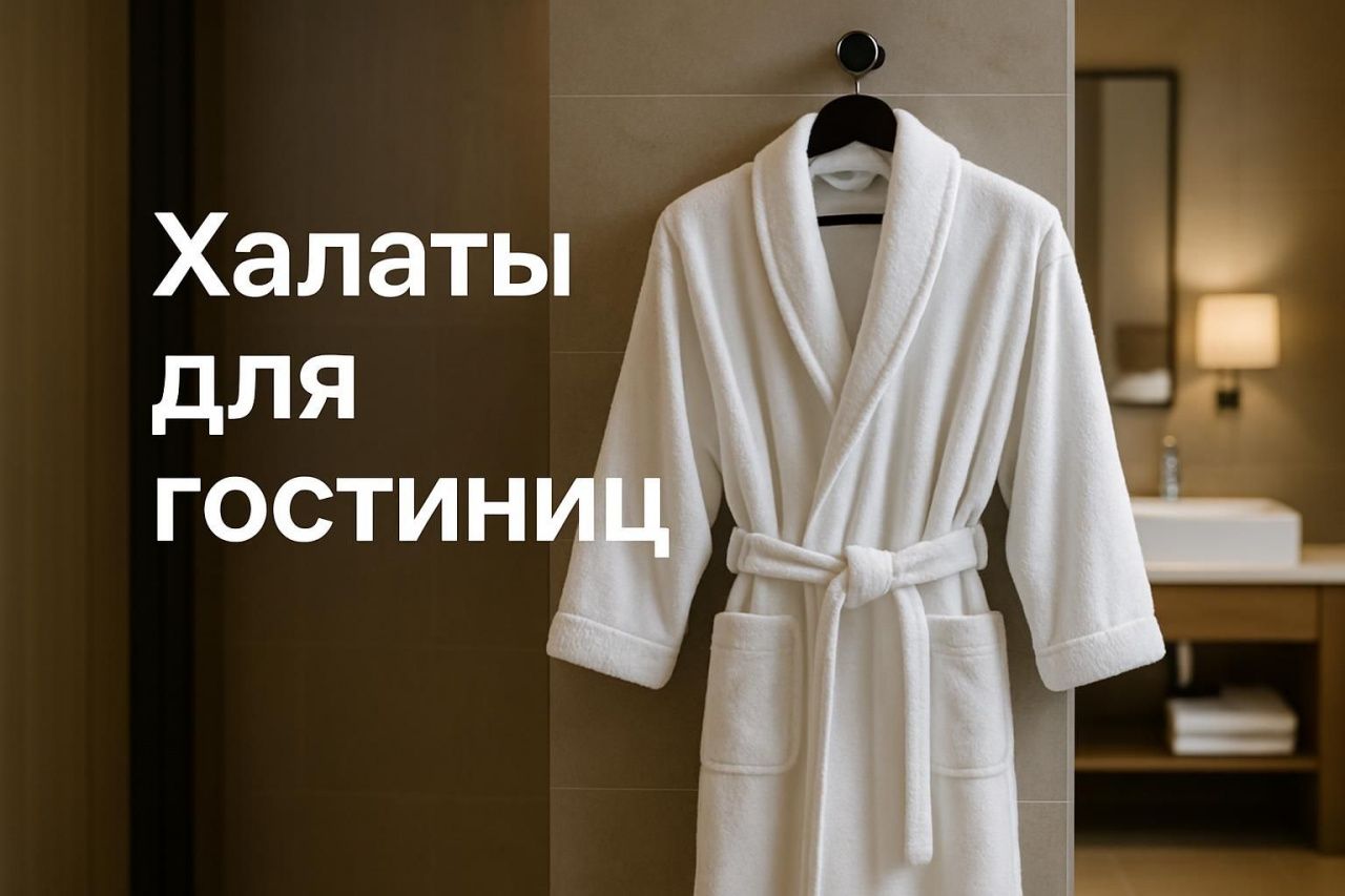 Халаты для гостиниц: вафельные или махровые, размеры и плотность