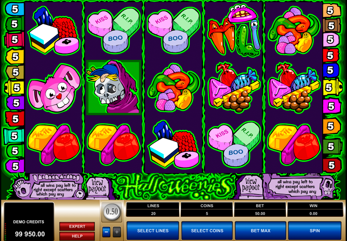Игровой автомат Halloweenies, играть бесплатно онлайн на Azino
